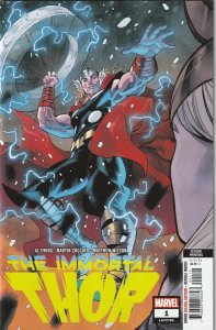 The Immortal Thor # 1 Variant 2nd Print Cover NM Marvel 2023 [T1]