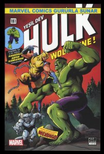Hulk (2020) #181 NM/M 9.8 Cinar Homage Variant Turkish Wolverine!