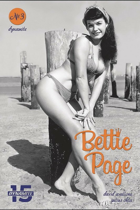 BETTIE PAGE UNBOUND (2019 DYNAMITE) #3 VARIANT CVR E PHOTO PRESALE-08/14