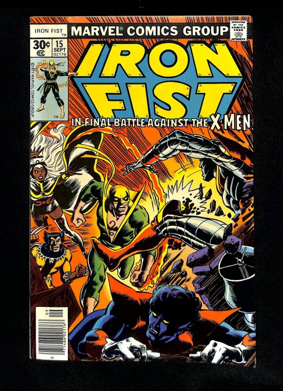 Iron Fist #15 X-Men Appearance! 1st App Bushmaster! John Byrne Art!