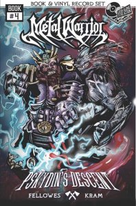 Metal Warrior #4 Pskydin’s Descent: A Brutal Killing Machine With 7 in Vinyl