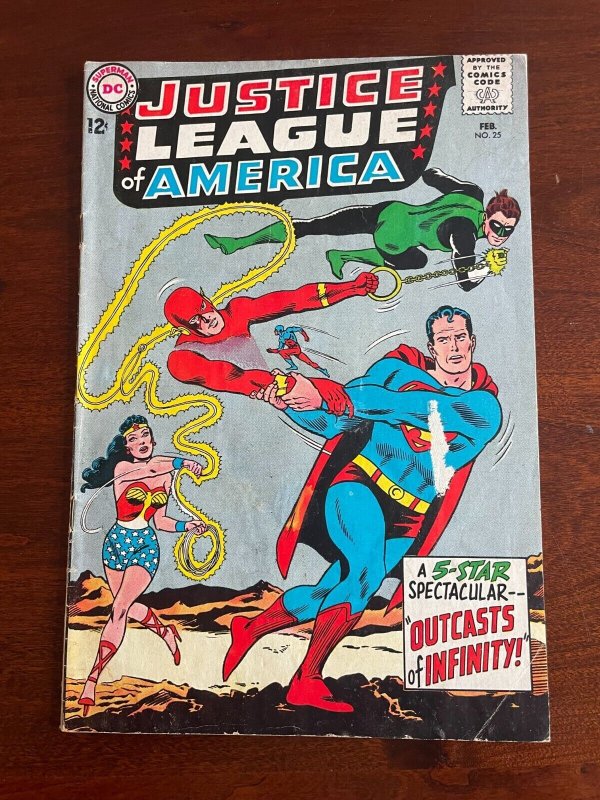 Justice League Of America # 25 VG/FN DC Comic Book Batman Superman Flash J999 