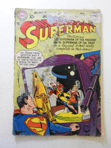 Superman #113 (1957) FR Condition see desc