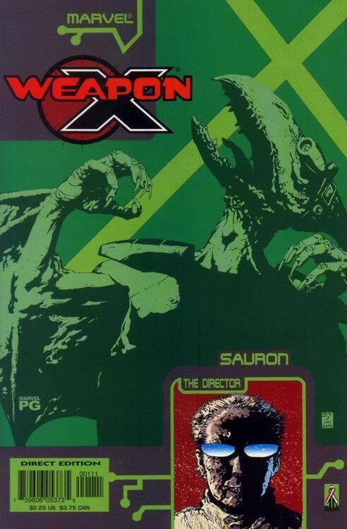 WEAPON X: SAURON (2002 MARVEL) #1 A78745