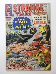 Strange Tales #149 (1966) Sharp VG/Fine Condition