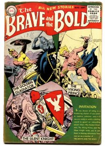 BRAVE AND THE BOLD #1 1955-DC COMICS-JOE KUBERT-RUSS HEATH