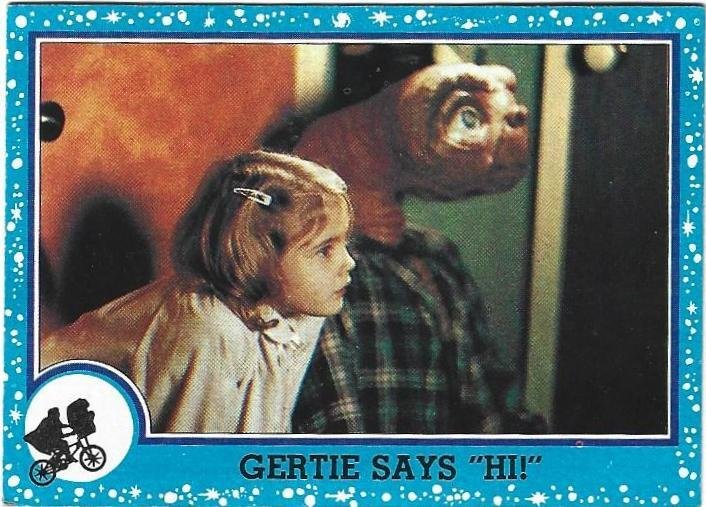 1982 E.T the Extra-Terrestrial Movie Card #20