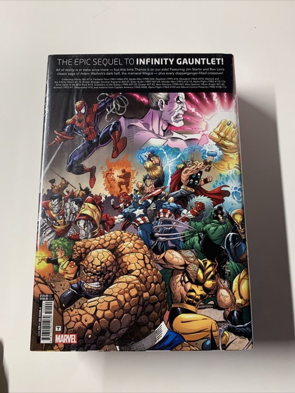 The Infinity War Omnibus Mint Sealed Marvel Hc Tpb Ron Lim