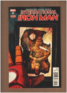 International Iron Man #2 Marvel Comics 2016 Bendis & Maleev VF/NM 9.0