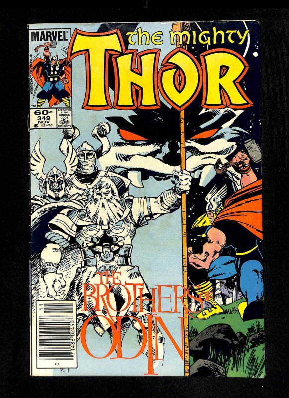 Thor #349 Newsstand Variant