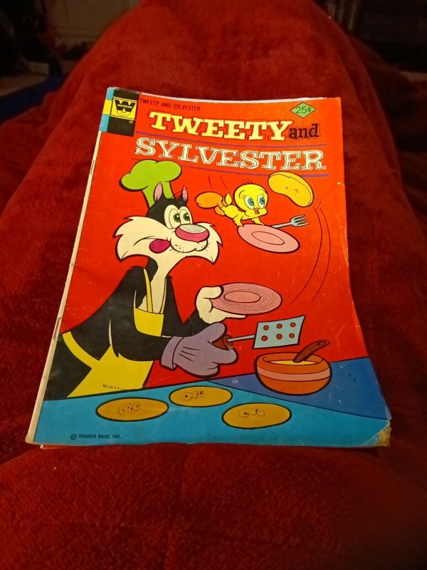 Tweety And Sylvester Comics 40 60 62 114 Gold Key Whitman Lot Run Set Cartoon...