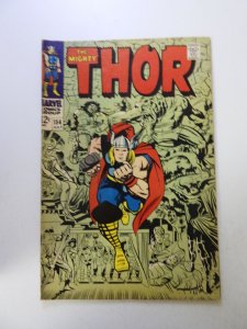 Thor #154 (1968) VG+ condition moisture stains