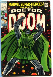 Marvel Super-Heroes #20 - 1969 - Marvel - VG+ - comic book