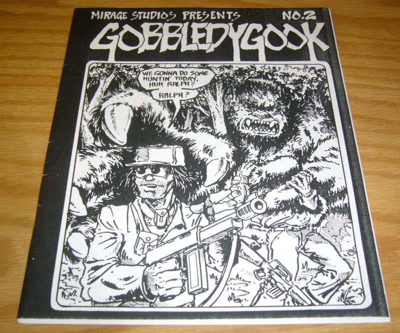 Gobbledygook #1 & 2 FN+ teenage mutant ninja turtles with original receipt RARE