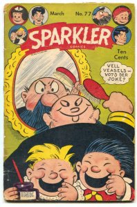 Sparkler Comics #77 1948- Tarzan- restored G/VG