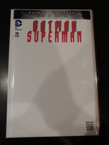​BATMAN SUPERMAN #30 Blank Variant NM