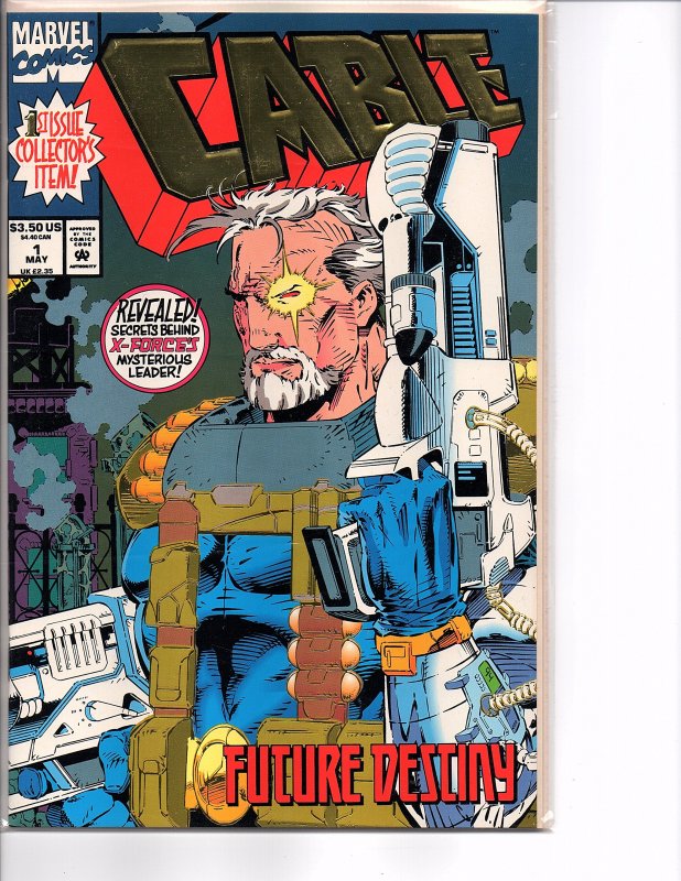 Marvel Comics Cable #1 NM Gold Foil Cover