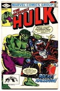 Incredible Hulk #271-1st Rocket Raccoon! GOTG! marvel key.