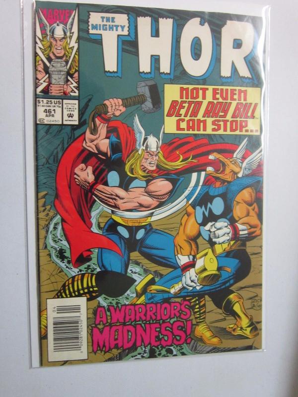 Thor (1962-1996 1st Series Journey Into Mystery) #461 - FN 6.0 - 1992