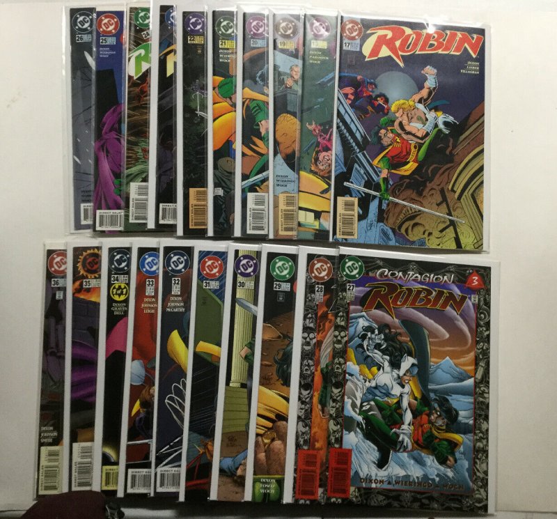 Robin 0 2-25 26-48 Plus More Issues Near Mint Nm Lot Run Set Dc Comics