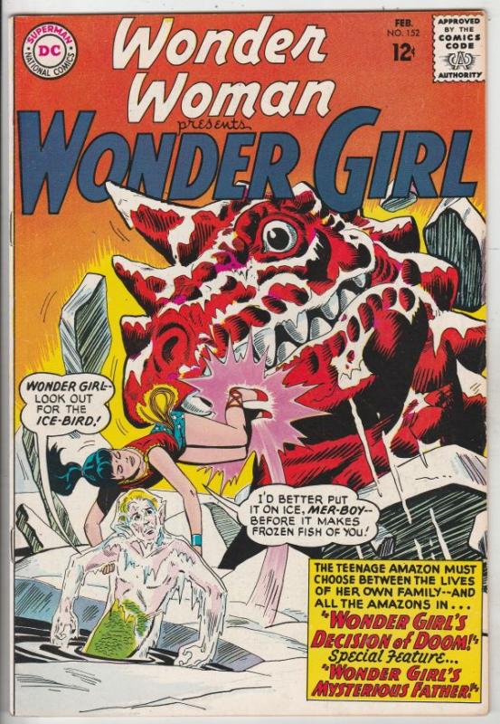 Wonder Woman #152 (Feb-65) VF/NM High-Grade Wonder Woman