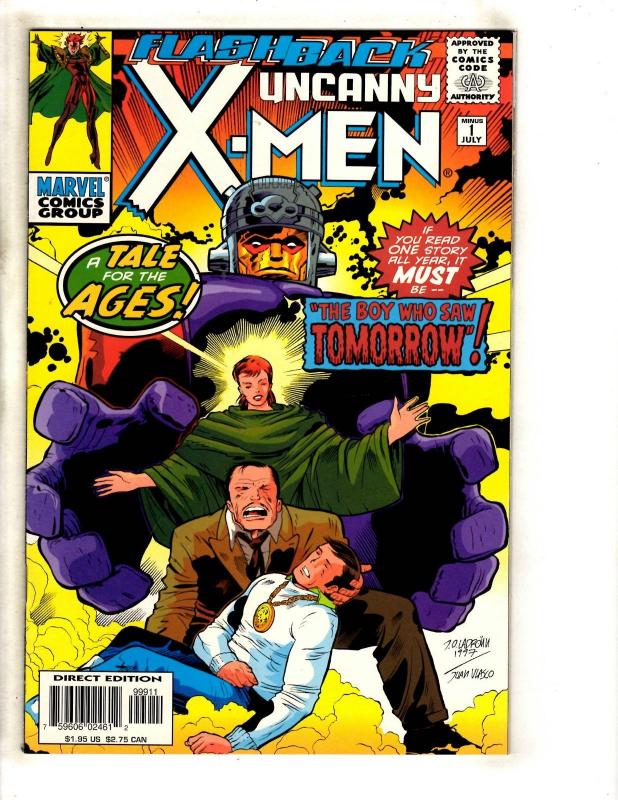 12 Comics X-Men -1 Classic 3 Human Torch 1 2 3 4 Thing 7 Age 64 70 76 81 83 DB9