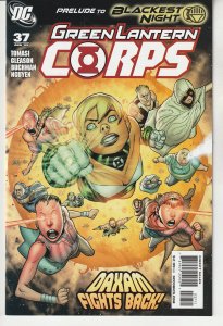 Green Lantern Corps #37 (2009)  Prelude to Blackest Night !