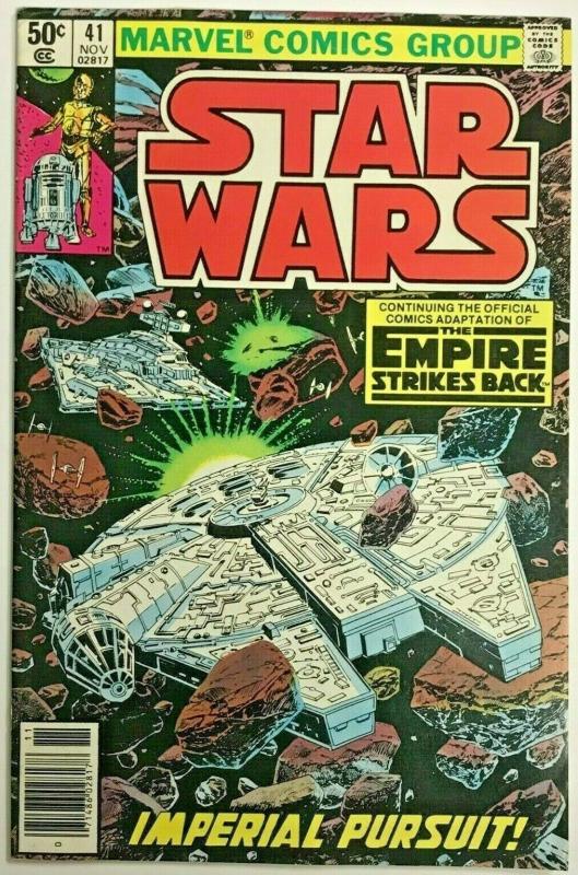 STAR WARS#41 VF 1980 EMPIRE STRIKES BACK MARVEL BRONZE AGE COMICS