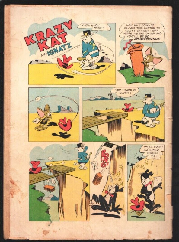 Krazy Kat  #1 1951-Dell-1st issue-Lower grade bargain copy-G-