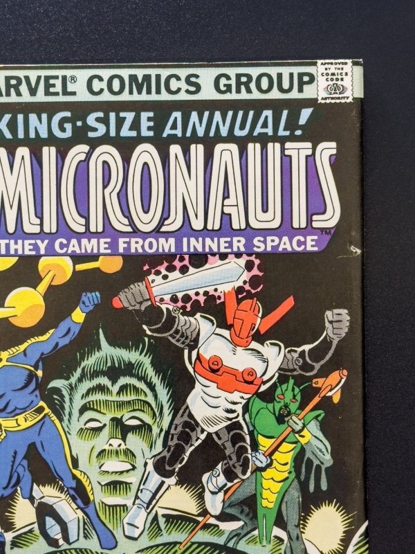 Micronauts Annual #1 Direct Edition (1979) VF