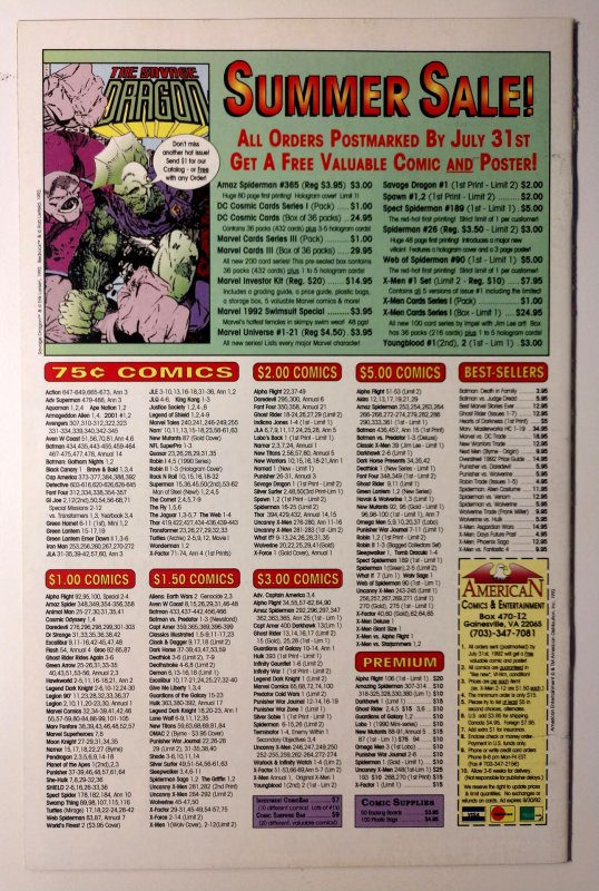 Savage Dragon #1 (9.4, 1992)