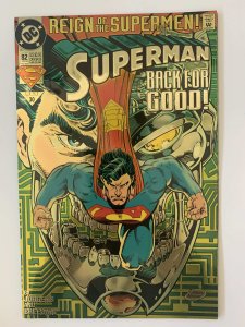 Superman #82 NM+ Chromium Cover (1993)