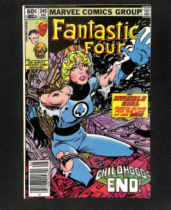 Fantastic Four #245 Invisible Girl!