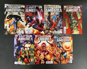 Captain America (2011) #'s 1 2 3 4 5 6 7 8 9 10 11 12 13 14 15 16 17 18 19 Set