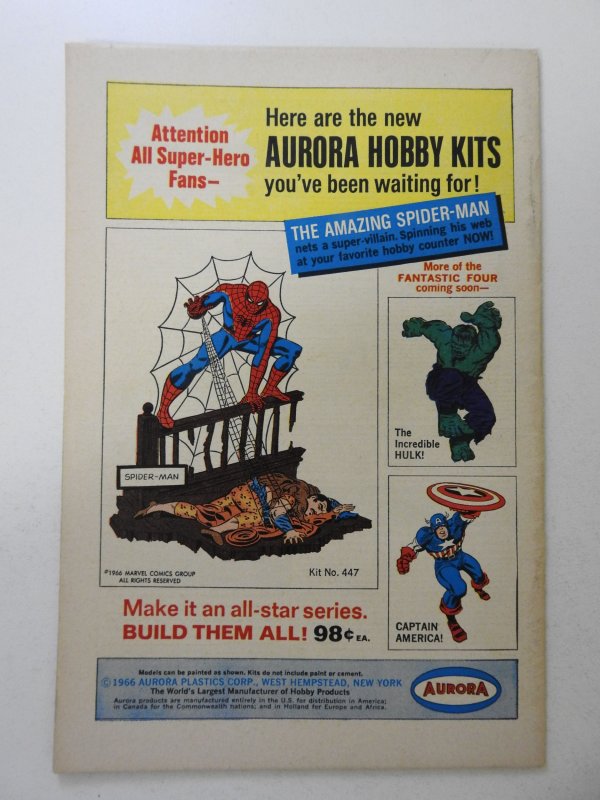 The X-Men #27 (1966) VG+ Condition moisture stain, stamp fc