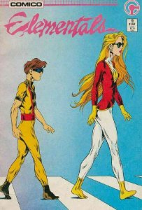 Elementals #9 Comico Comics August Aug 1986 (VFNM)