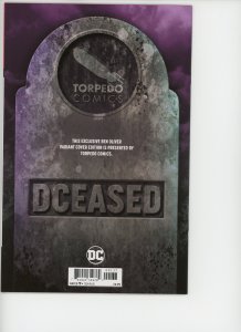 DCeased 1 Torpedo Comics Ben Oliver Variant  9.0 (our highest grade)