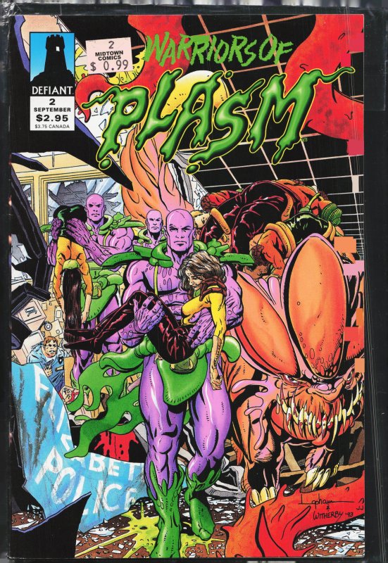 Warriors of Plasm #2 (1993) Warriors of Plasm