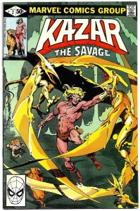 KA-ZAR THE SAVAGE #2 (May1981) 8.0 VF  Brent Anderson!  KA-ZAR against PTERONS!