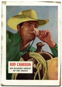 Rod Cameron Western #9-1951-Fawcett-photo cover G/VG