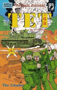 Vietnam Journal: Tet '68 #5 VF ; Apple | Don Lomax Penultimate Issue