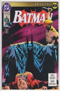 BATMAN #493 - 8.0 - WP - Knightfall - Jones