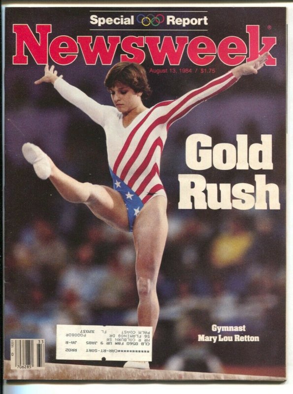 Newsweek 8/13/1984-Mary Lou Retton-1984 Olympics Special Report-VF