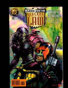 10 Comics The Way of the Warrior #32 33 34, Judge Dredd #4 5 6 7 8 12 13 J344