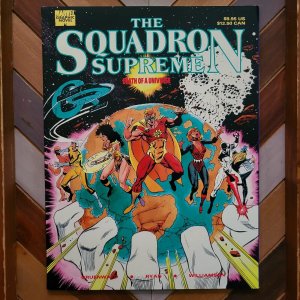 MARVEL GRAPHIC NOVEL #55 VF/NM (Marvel 1989) SQUADRON SUPREME Death Of Universe