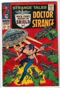 Strange Tales #153 (Feb-67) VF High-Grade Nick Fury, Dr. Strange