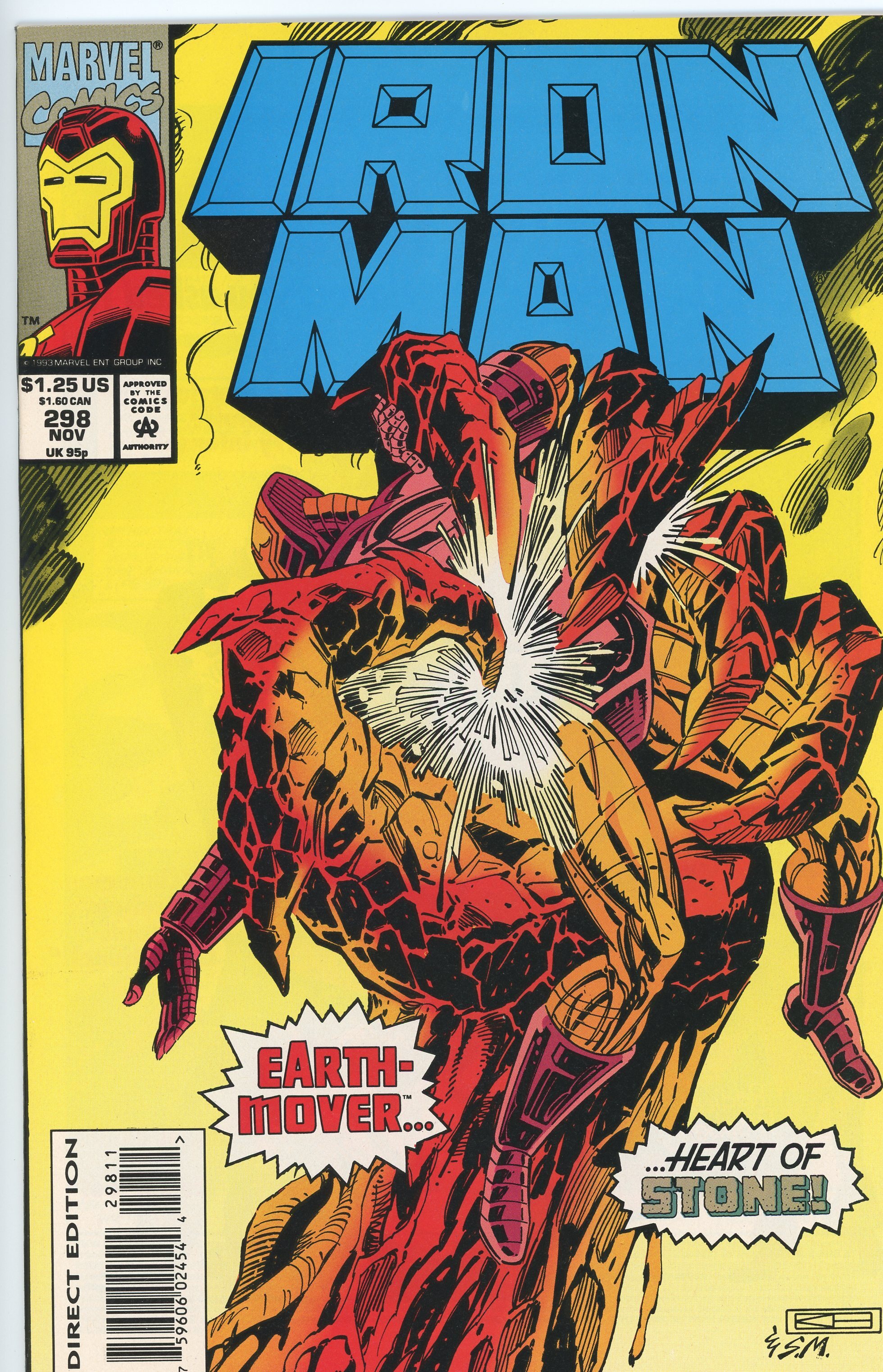 Iron Man 298 9 0 Our Highest Grade Comic Books Modern Age Marvel Iron Man Superhero Hipcomic