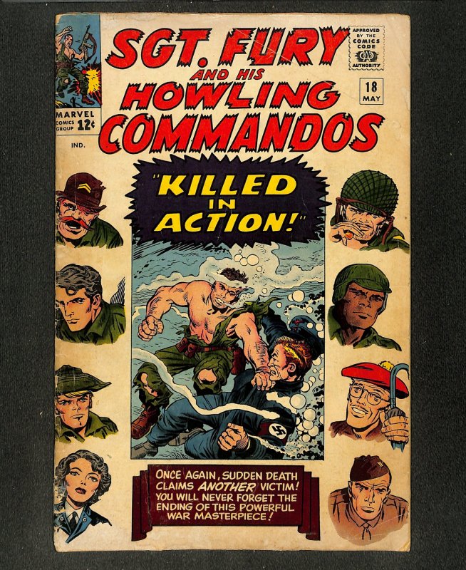 Sgt. Fury and His Howling Commandos #18