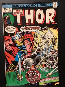 Thor #241 (1975) VF- 7.5 Jack Kirby and Frank Giacoia cover