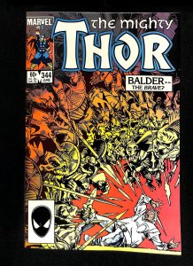 Thor #344 1st Appearance Malekith!
